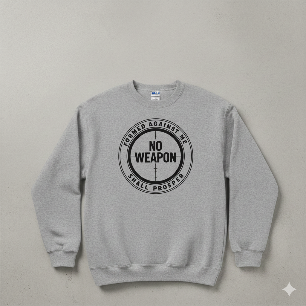 NO WEAPON Crew Neck